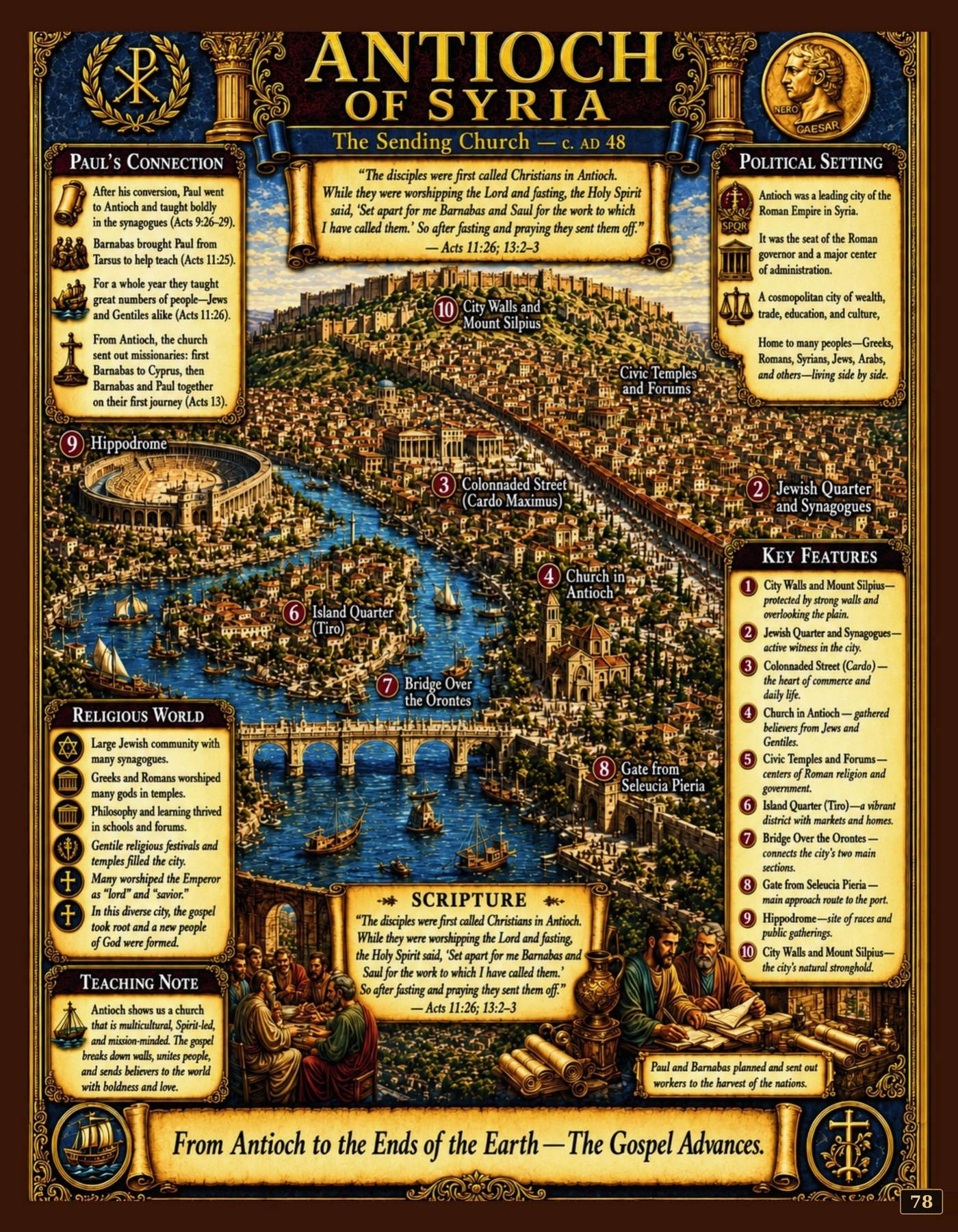Illuminated Cities of the Bible