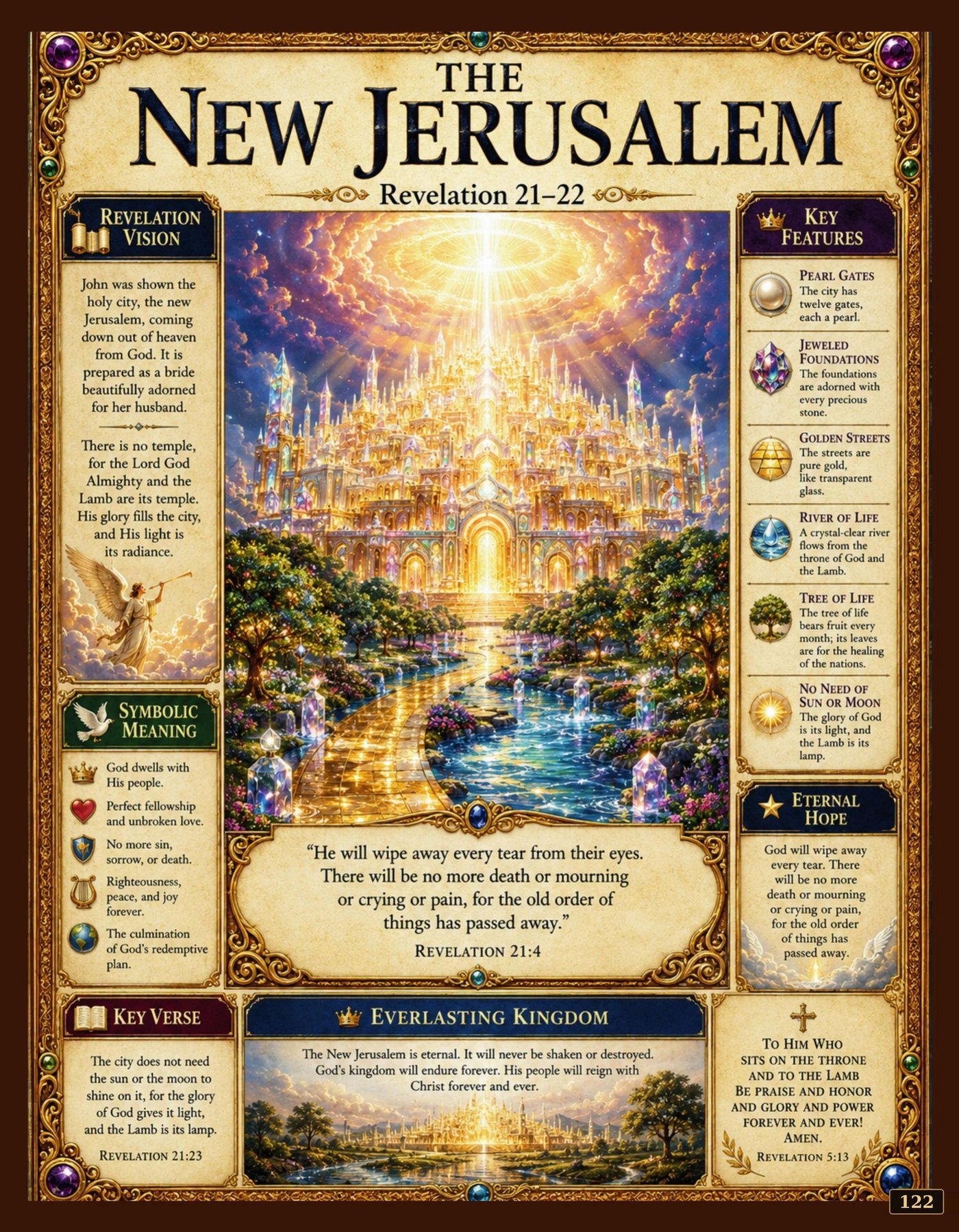 New Jerusalem page preview from the verified book interior