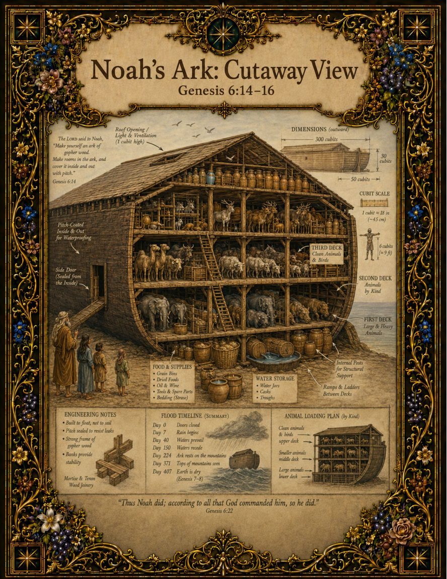 Noah's Ark Cutaway